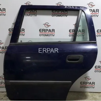 Opel Astra G SW Çıkma Sol Arka Kapı Lacivert