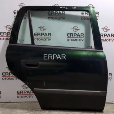 Opel Astra G SW Çıkma Sağ Arka Kapı Yeşil