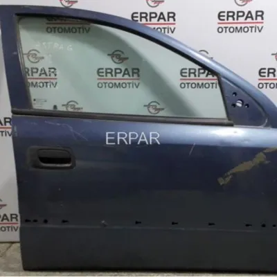 Opel Astra G Çıkma Sağ Ön Kapı Mavi
