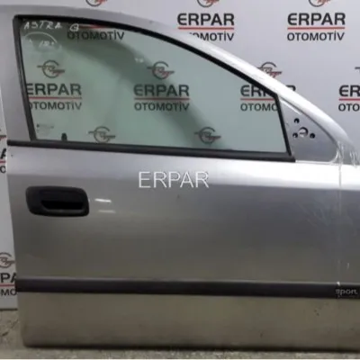 Opel Astra G Çıkma Sağ Ön Kapı Gri