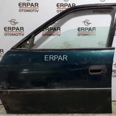 Opel Astra F Çıkma Sol Ön Kapı Yeşil