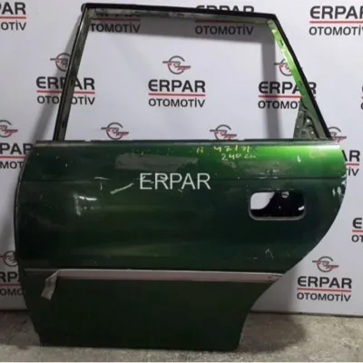 Opel Astra F Çıkma Sol Arka Kapı Yeşil Renk