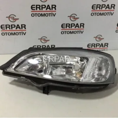 Opel Astra G Çıkma Sol Ön Beyaz Far 12161567