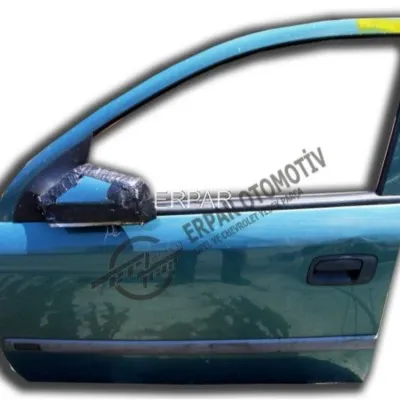 Opel Astra G Çıkma Sol Ön Kapı Su Yeşili Orijinal