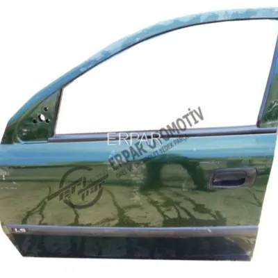Opel Astra G Çıkma Sol Ön Kapı Koyu Yeşil Orijinal 