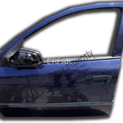 Opel Astra G Çıkma Sol Ön Kapı Lacivert Orijinal