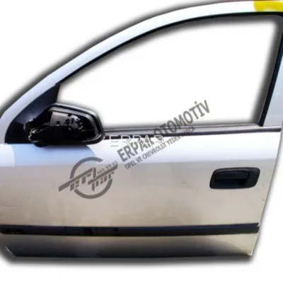 Opel Astra G Çıkma Sol Ön Kapı Gri Orijinal 