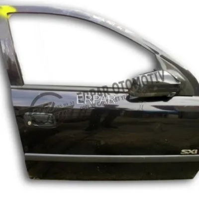 Opel Astra G Çıkma Sağ Ön Kapı Siyah Orijinal 
