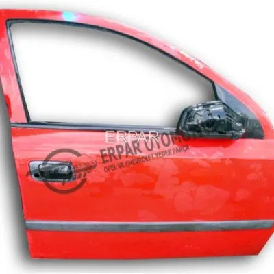 Opel Astra G Çıkma Sağ Ön Kapı Kırmızı Orijinal 