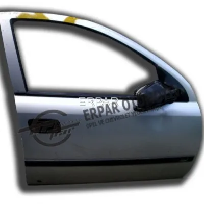 Opel Astra G Çıkma Sağ Ön Kapı Gri Orijinal 
