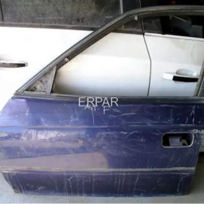 Opel Astra F Çıkma Sol Ön Kapı Mavi 