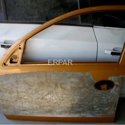 Opel Corsa C Çıkma Kapı Sol Ön Turuncu 