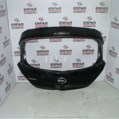 Opel Corsa Çıkma Bagaj Kapağı Yeni Kasa Siyah