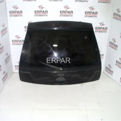 Opel Corsa Çıkma Bagaj Kapağı Siyah Orijinal