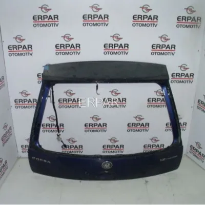 Opel Corsa Çıkma Bagaj Kapağı Lacivert 