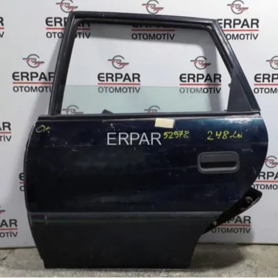 Opel Astra F Çıkma Arka Kapı Siyah
